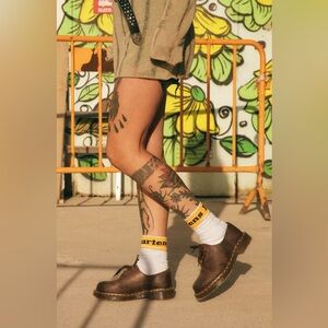 Dr. Martens Brown Leather Shoes